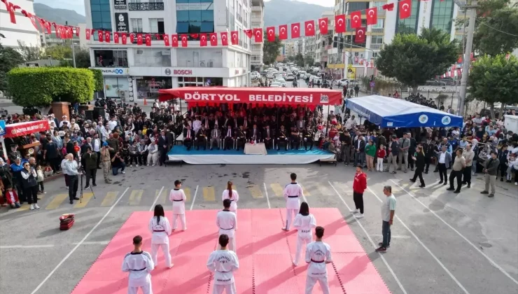 Hatay’da Cumhuriyet Bayramı Törenleri Coşkuyla Kutlandı